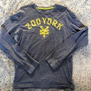 Zoo York Boys Large Long Sleeved Tee NWOT